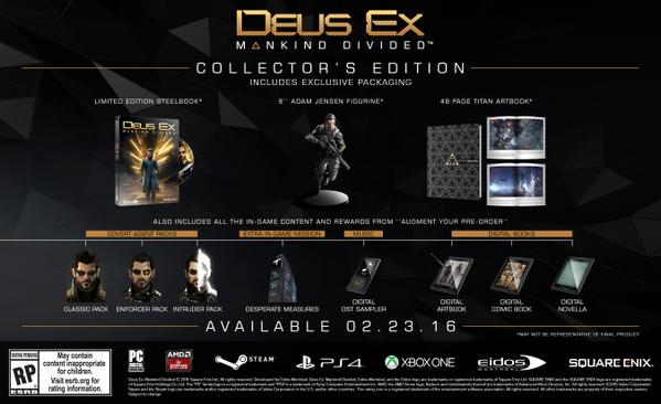 Deus Ex Mankind Divided Edition